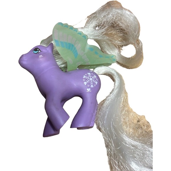 Vintage 1988 My Little Pony WINDY WING Flurry G1 Baby Horse MLP Hasbro Rare HTF - Picture 10 of 16